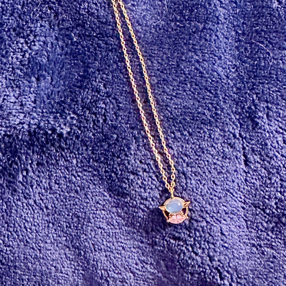 Dainty Grogu Baby Yoda Star Wars Necklace